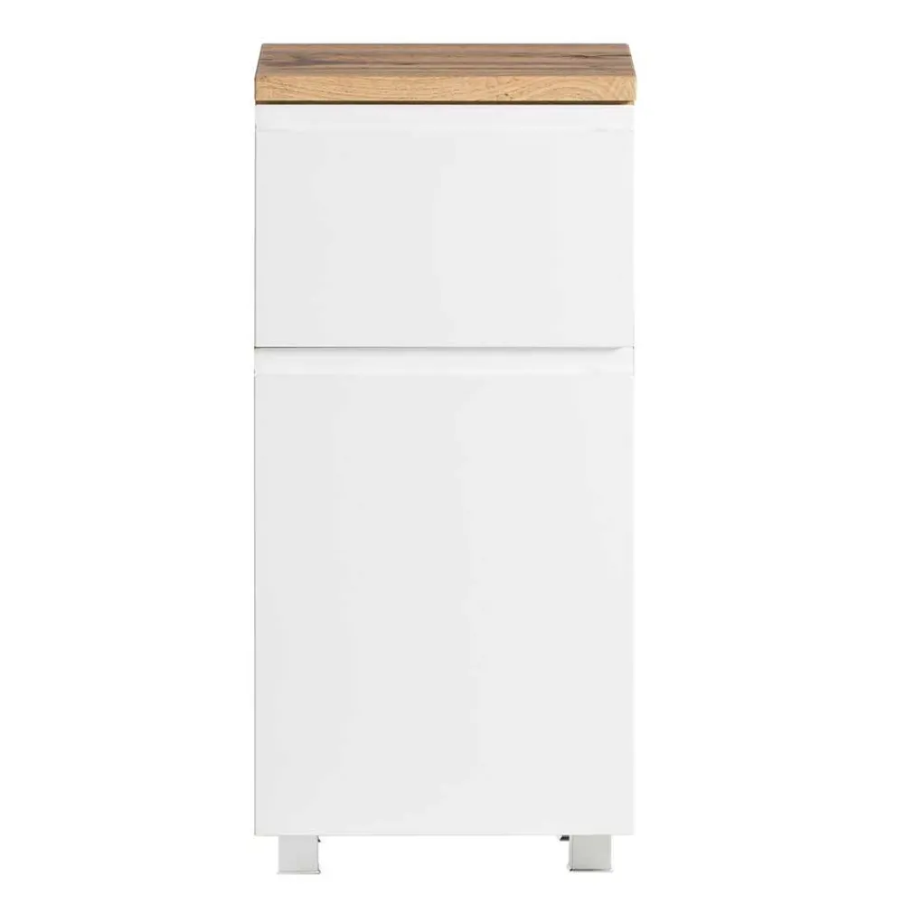 Wohnen Badschränke*Badezimmer Unterschrank mit Tür & Schublade - Eight