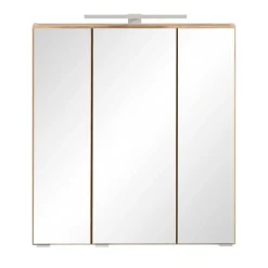 Wohnen Badezimmer Komplett*Badezimmer Waschplatz in mattem Grau - Jambi (zweiteilig)