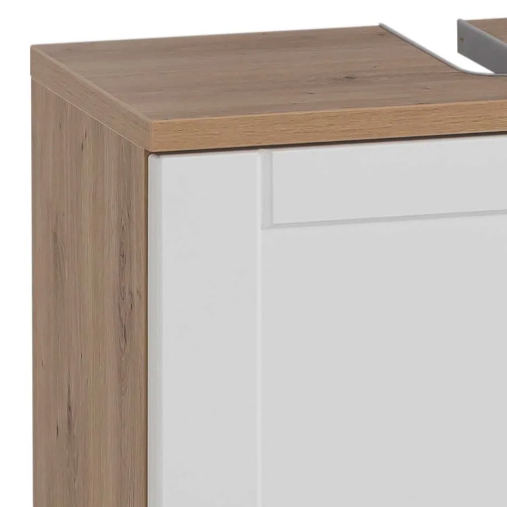 Wohnen Weiße Möbel|Glasmöbel*Badezimmer Waschplatz Set Landhaus - Traciana (zweiteilig)