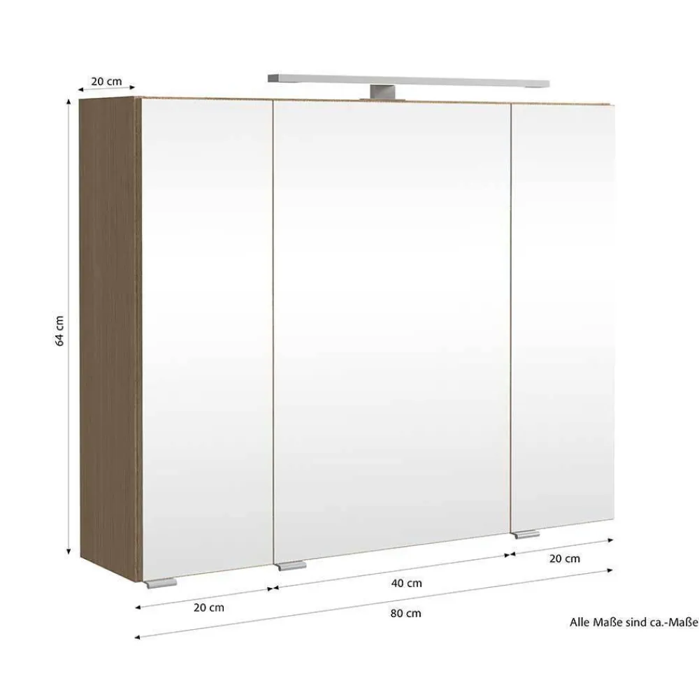 Wohnen Badezimmer Waschplatz und Stauraum - Vibulam (dreiteilig)