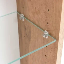 Wohnen Graue Möbel|Glasmöbel*Badezimmer Waschplatz und Hochschrank - Jambi II (dreiteilig)