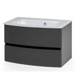 Wohnen Badezimmer Komplett*Badezimmer Waschtisch Kombination - Natarivos (zweiteilig)