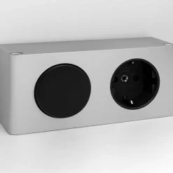 Wohnen Graue Möbel|Glasmöbel*Badezimmerblock Schrank Set - Agiruan (vierteilig)