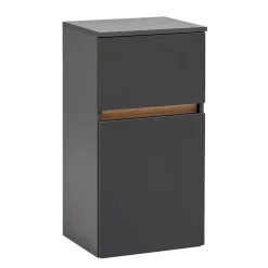 Wohnen Graue Möbel|Glasmöbel*Badezimmerblock Schrank Set - Agiruan (vierteilig)