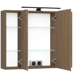 Wohnen Badezimmer Komplett*Badezimmer-Einrichtung Set modern - Ucaida (vierteilig)