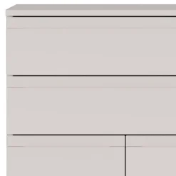 Wohnen Graue Möbel|Flurkommoden*Badezimmer-Kommode in Hellgrau - Dadra