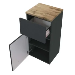 Wohnen Badezimmer Komplett*Badezimmermöbel als Komplett-Set - Noricas (fünfteilig)