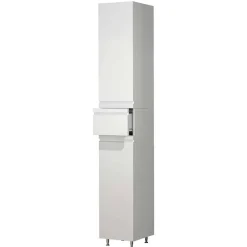 Wohnen Badezimmermöbel Block in Weiß - Departo (vierteilig)