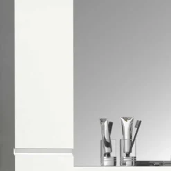 Wohnen Badezimmermöbel Block in Weiß - Departo (vierteilig)