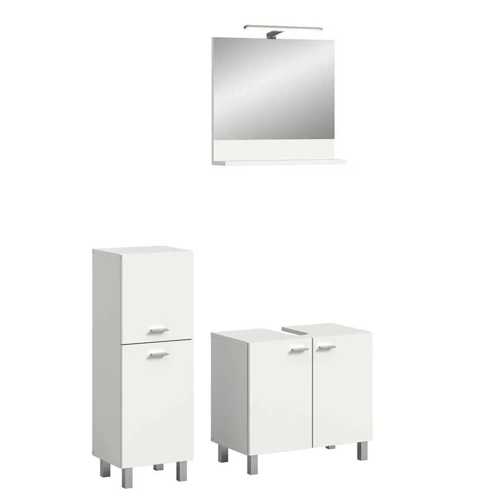 Wohnen Badezimmer Komplett*Badezimmermöbel Set - Harmone (dreiteilig)