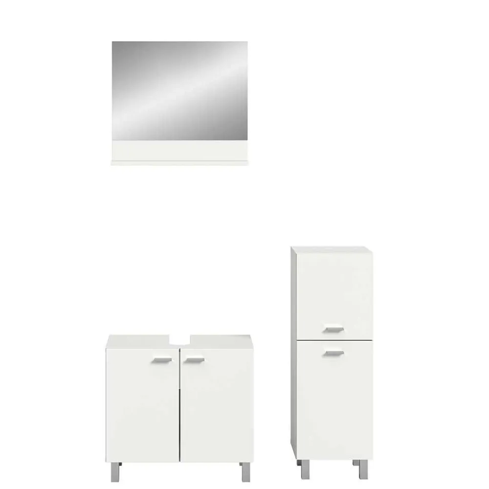Wohnen Badezimmer Komplett*Badezimmermöbel Set - Harmone (dreiteilig)