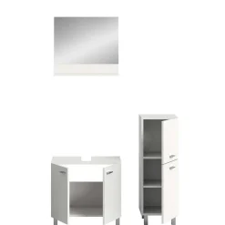 Wohnen Badezimmer Komplett*Badezimmermöbel Set - Harmone (dreiteilig)