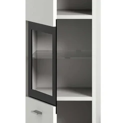 Wohnen Badezimmer Komplett*Badezimmermöbel-Kombi in Weiß - Harmone (vierteilig)