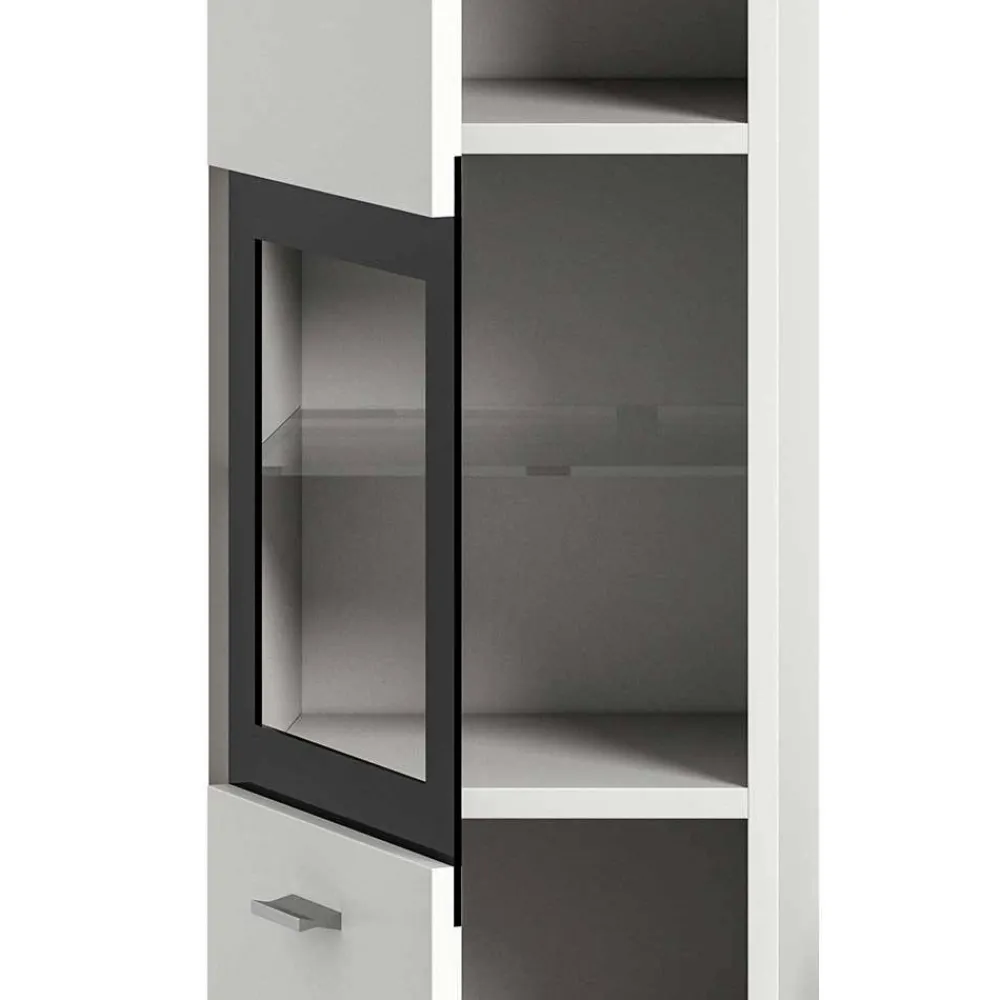 Wohnen Badezimmer Komplett*Badezimmermöbel-Kombi in Weiß - Harmone (vierteilig)