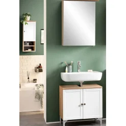 Wohnen Badezimmermöbel-Set Landhaus - Traciana (dreiteilig)