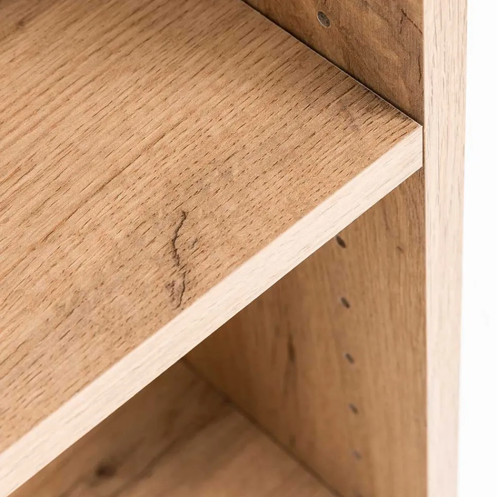 Wohnen Badezimmerregal im Wildeiche Holz Look - Tofias