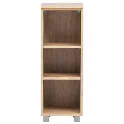 Wohnen Badregale|Wohnzimmer-Regale*Badezimmerregal in Holzoptik Wildeiche - 3 Fächer - Tofias