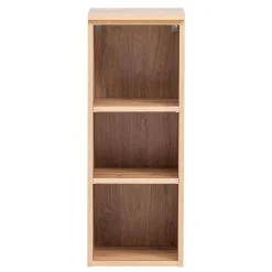 Wohnen Badregale|Wohnzimmer-Regale*Badezimmerregal in Holzoptik Wildeiche - 3 Fächer - Tofias