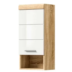 Wohnen Badezimmerschrank hängend in Weiß HG - Calbanyara