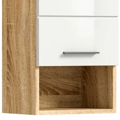 Wohnen Badezimmerschrank hängend in Weiß HG - Calbanyara