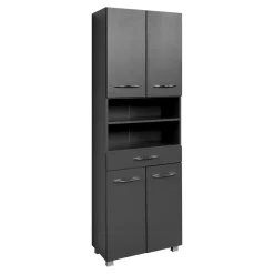 Wohnen Badezimmerschrank in Grau - Juventuda