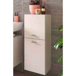 Wohnen Badschränke*Badezimmerschrank in Weiß - Harmone