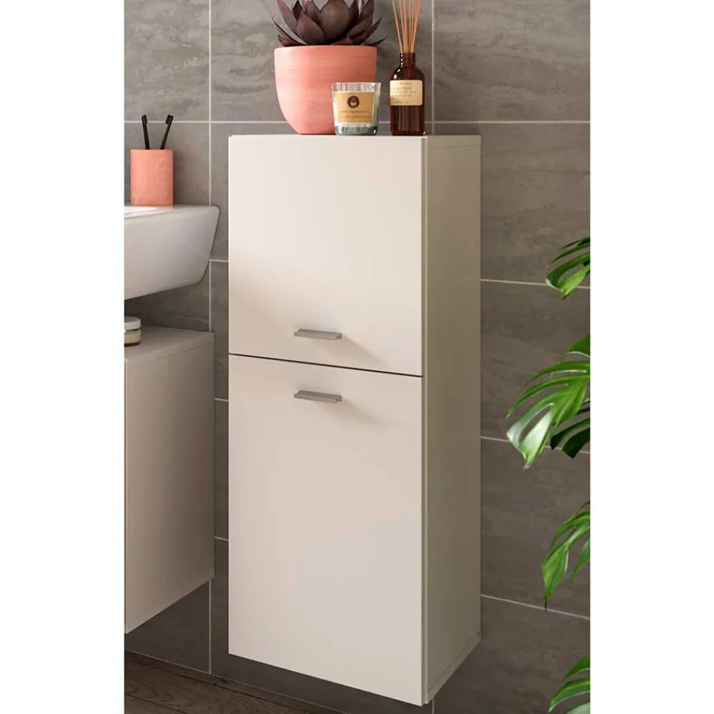 Wohnen Badschränke*Badezimmerschrank in Weiß - Harmone