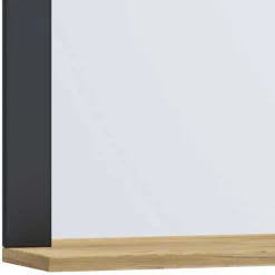 Wohnen Spiegel|Flurspiegel*Badezimmerspiegel in Wildeiche Honig & Anthrazit - Effect