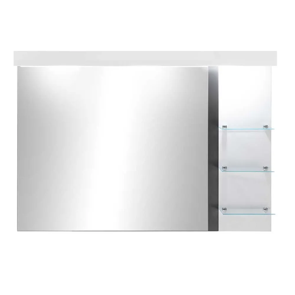 Wohnen Badspiegel*Badezimmerspiegel mit LED & 3 Ablageböden - Ingmesan