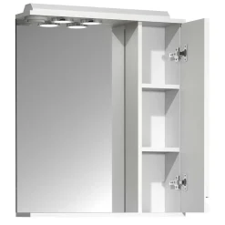 Wohnen Badezimmerspiegel mit Seitenschrank und Ablage - Departo