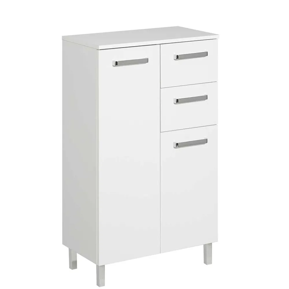 Wohnen Badschränke*Badezimmer-Unterschrank in Weiß - Ardin