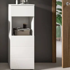 Wohnen Schränke*Badezimmer-Unterschrank in Weiß - Vitablos