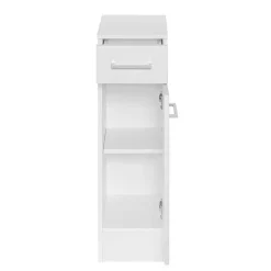 Wohnen Badmöbel Basis-Set in Weiß - Skiranov (dreiteilig)