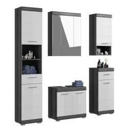 Wohnen Badmöbel Block Einzelmöbel - Nancys (fünfteilig)