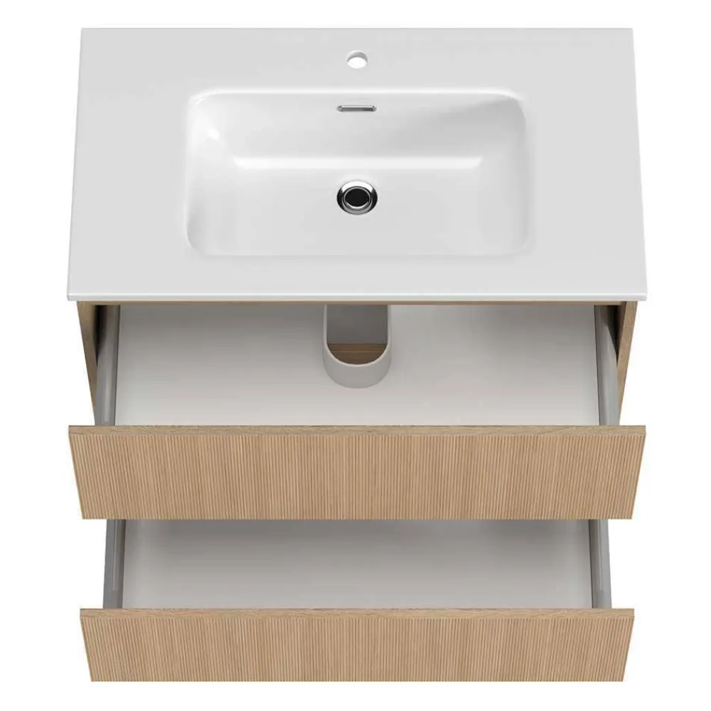 Wohnen Badmöbel Block Einzelmöbel Set - Leitha (fünfteilig)