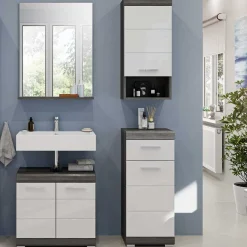 Wohnen Badmöbel Einrichtung komplett - Nancys (vierteilig)