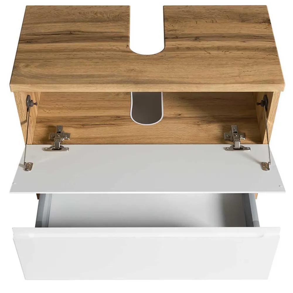 Wohnen Badezimmer Komplett*Badmöbel im Modernen Stil Set - Eight (fünfteilig)