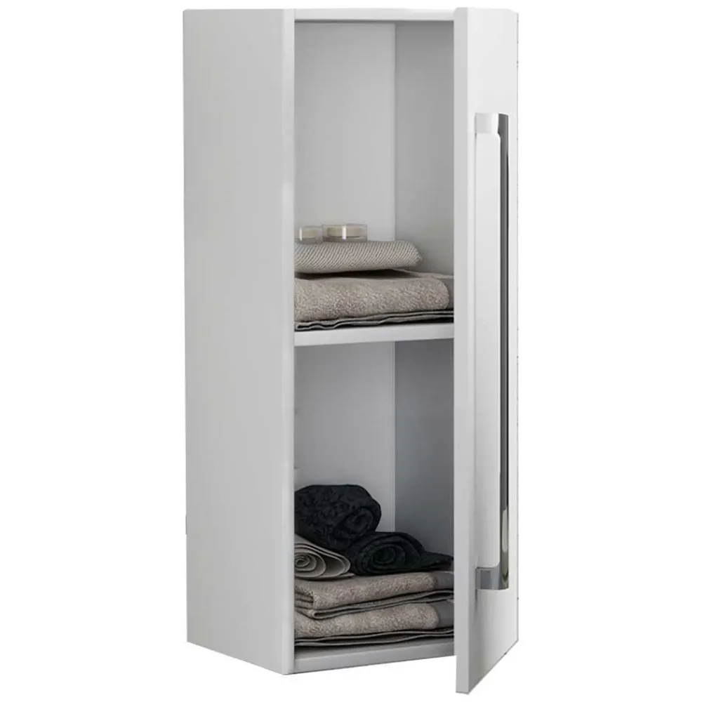 Wohnen Badezimmer Komplett*Badmöbel im Set 126 cm breit - Ipsum (vierteilig)