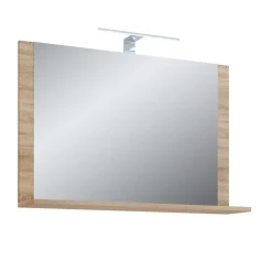 Wohnen Badmöbel in Holzoptik Sonoma-Eiche - Caleena (dreiteilig)