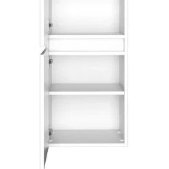 Wohnen Badmöbel in Weiß Kombination - Mesciria (dreiteilig)