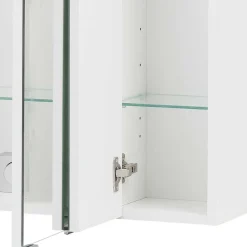 Wohnen Badmöbel in Weiß Kombination - Mesciria (dreiteilig)