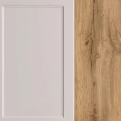 Wohnen Badezimmer Komplett*Badmöbel inklusive Aufsatzbecken Set - Trioto (vierteilig)