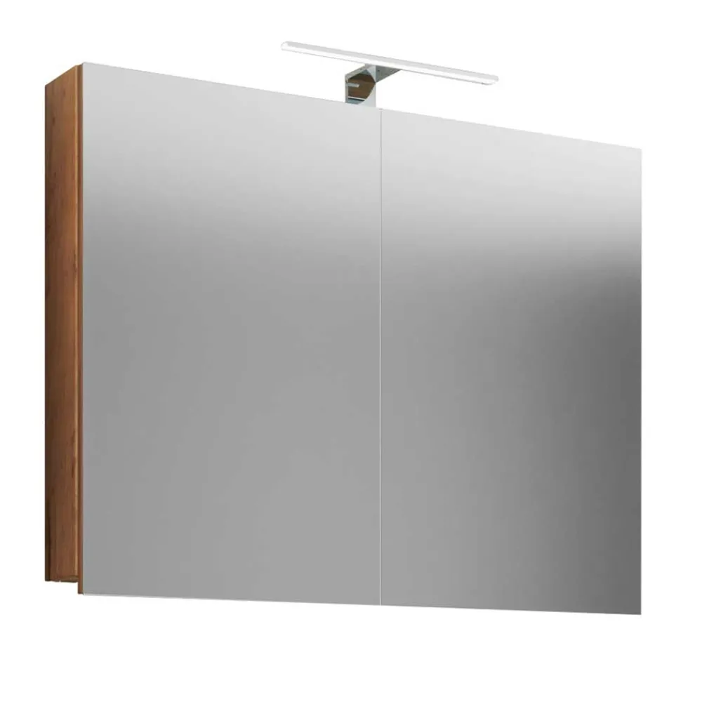 Wohnen Badmöbel Kombination - Wandmontage - Karin (vierteilig)