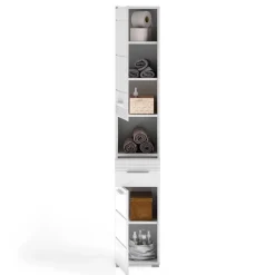 Wohnen Glasmöbel|Badezimmer Komplett*Badmöbel Kombination Hochglanz - Whale (dreiteilig)