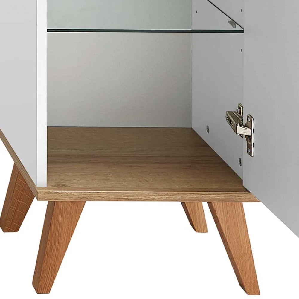 Wohnen Badmöbel Kombination im Skandi Design - Timur (dreiteilig)