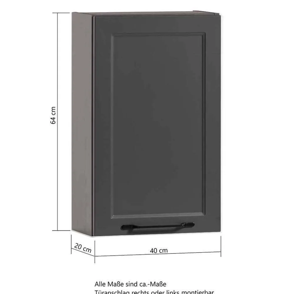 Wohnen Badezimmer Komplett*Badmöbel Kombination zweifarbig - Novelya (fünfteilig)