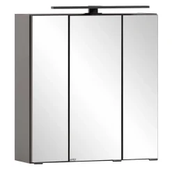 Wohnen Badezimmer Komplett*Badmöbel Kombination zweifarbig - Novelya (fünfteilig)