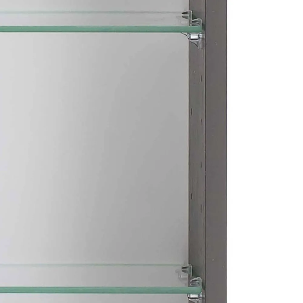 Wohnen Badezimmer Komplett*Badmöbel Kombination zweifarbig - Novelya (fünfteilig)