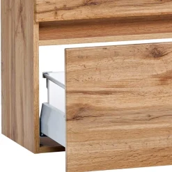 Wohnen Badezimmer Komplett*Badmöbel Komplettset in Touchwood - Drumias (fünfteilig)