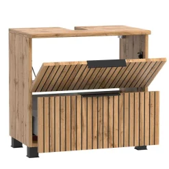 Wohnen Badmöbel Schränke & Spiegel Set - Crystoga (vierteilig)